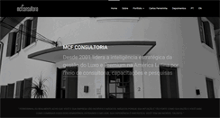 Desktop Screenshot of mcfconsultoria.com.br